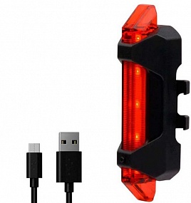 Задний фонарь для велосипеда (USB)