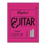 Комплект струн для акустической гитары Orphee TX640